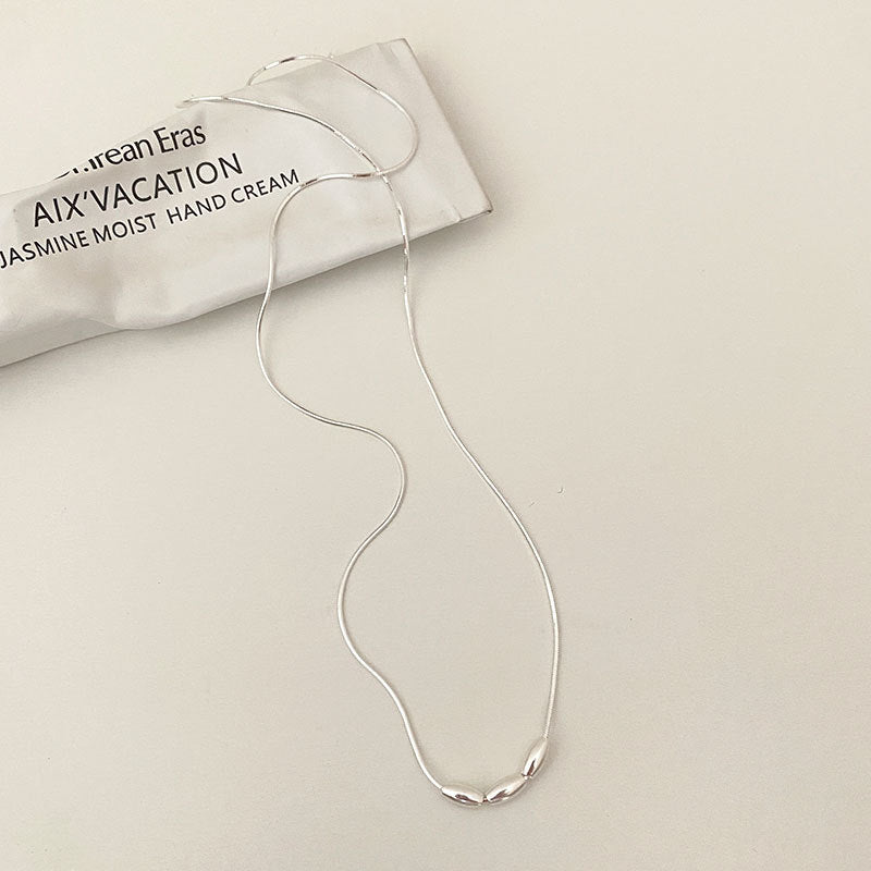S925 Sterling Silver 3 Wishes Necklace