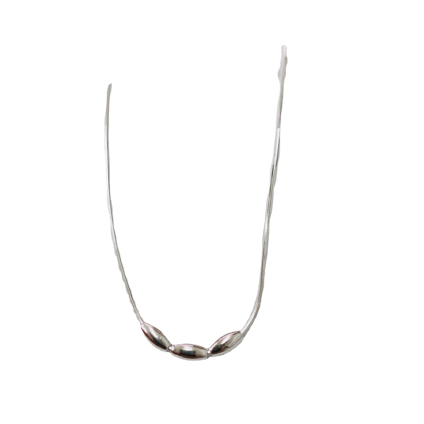 S925 Sterling Silver 3 Wishes Necklace