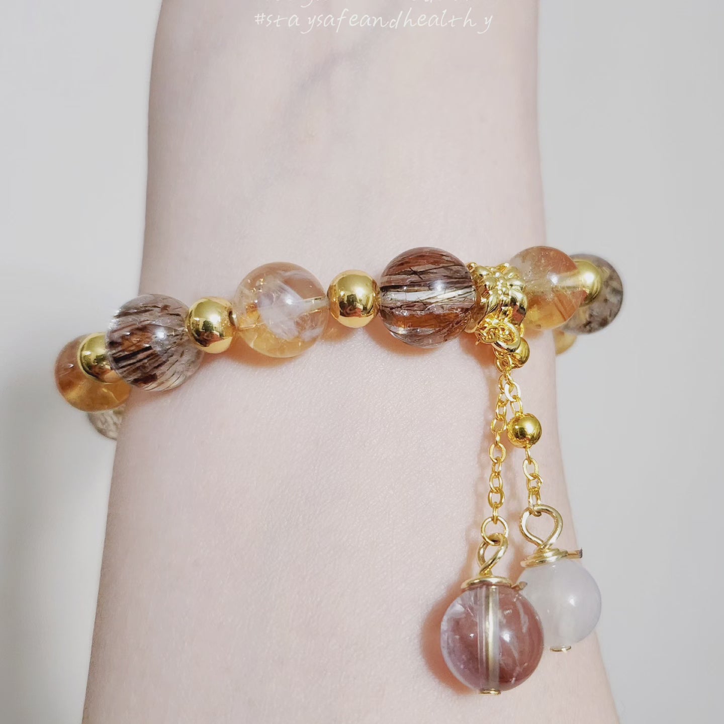 Handmade Crystal Bracelet Radiant Aura