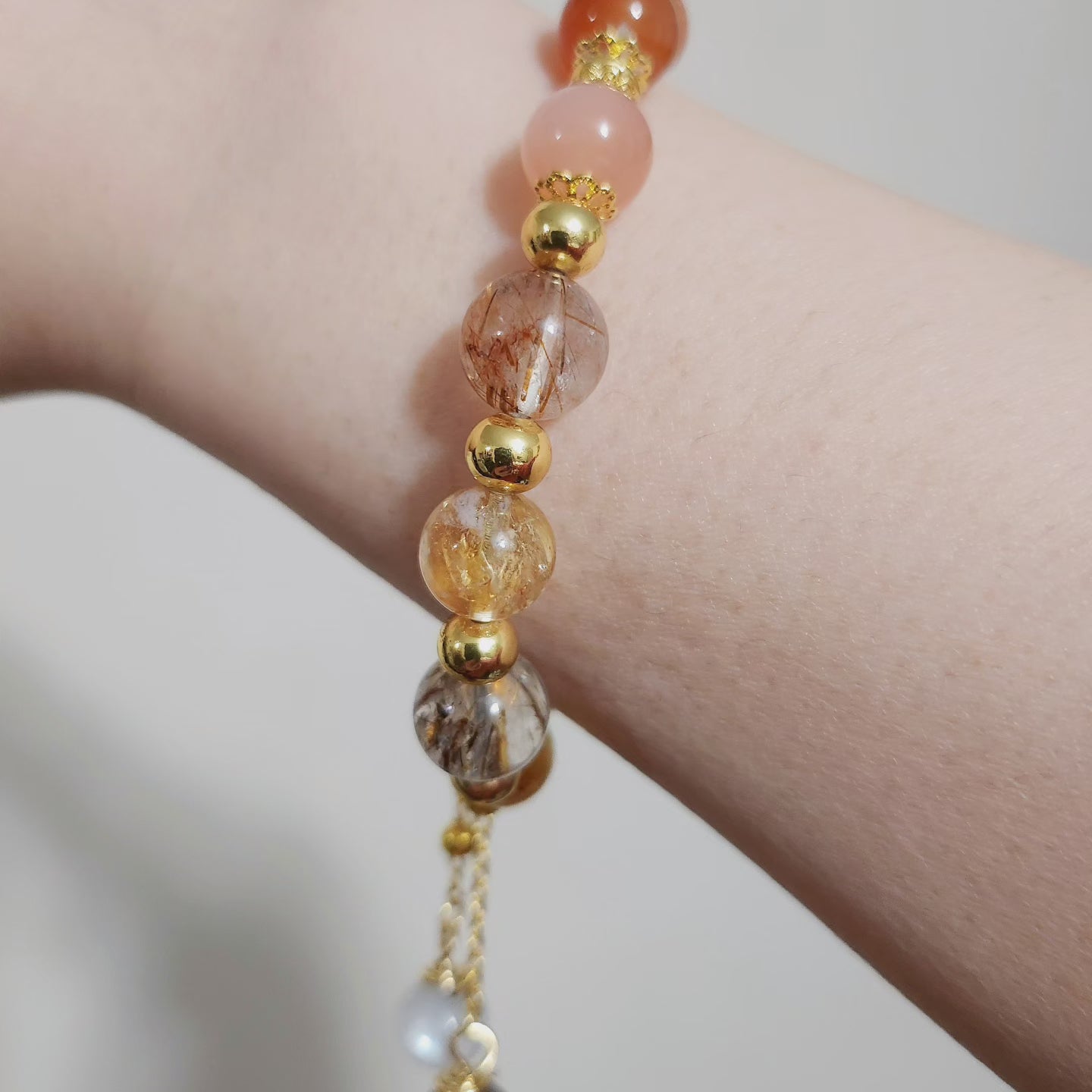 Handmade Crystal Bracelet Radiant Aura