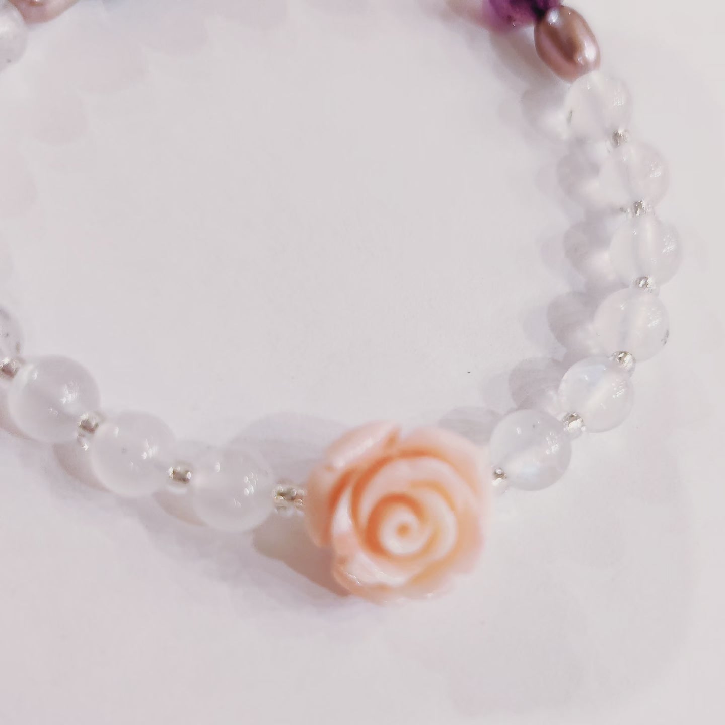 Handmade Crystal Bracelet Rainbow's Hopeful Finale