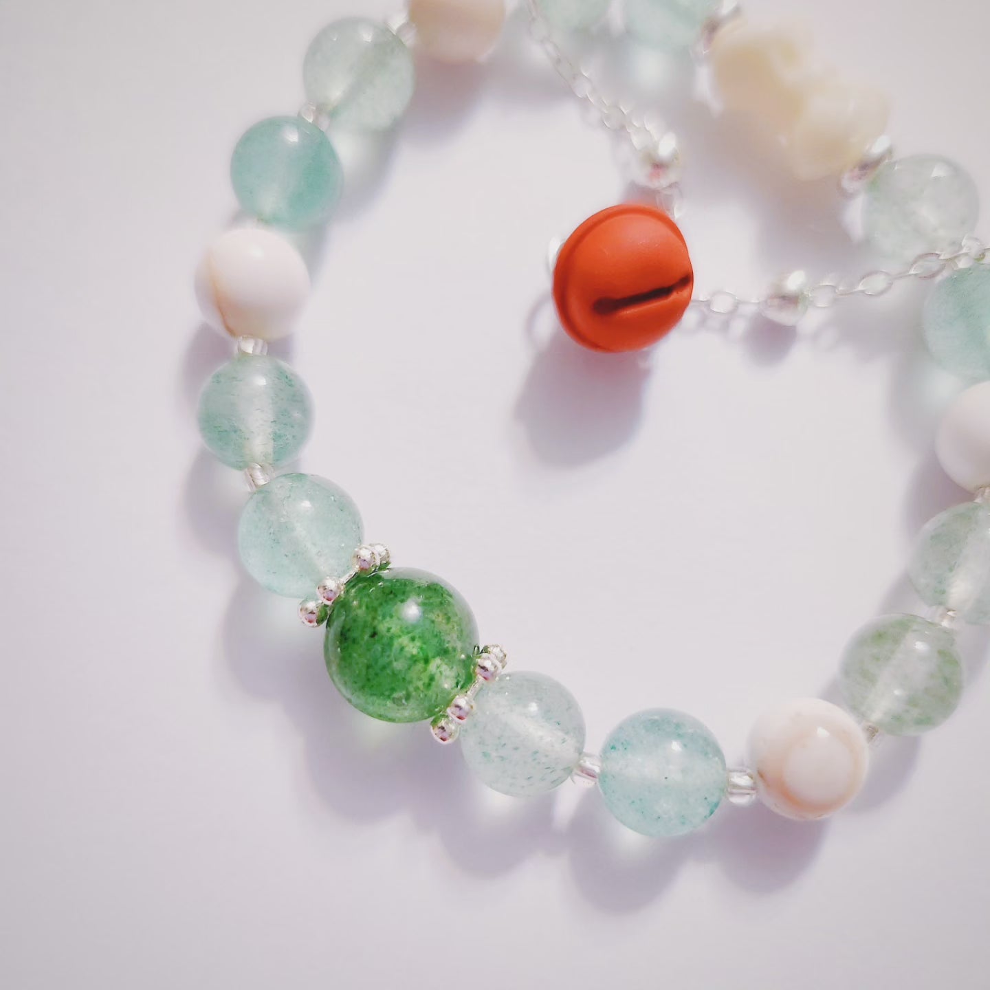 Handmade Crystal Bracelet- Festive Frost
