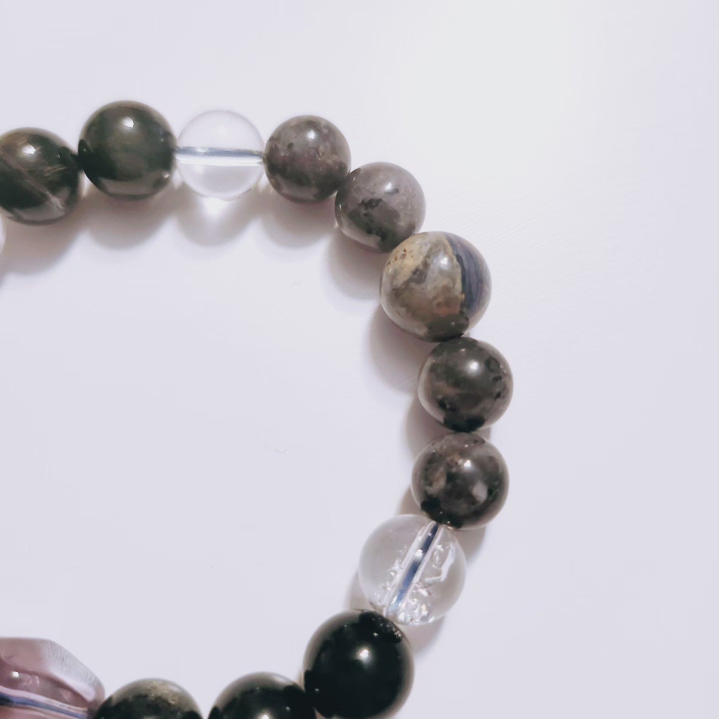 S925 SILVER Handmade Crystal Bracelet- Mystery of Dark Soul