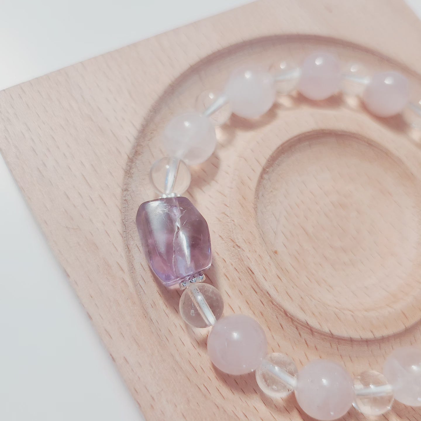 S925 SILVER Handmade Crystal Bracelet- Whiskered Love