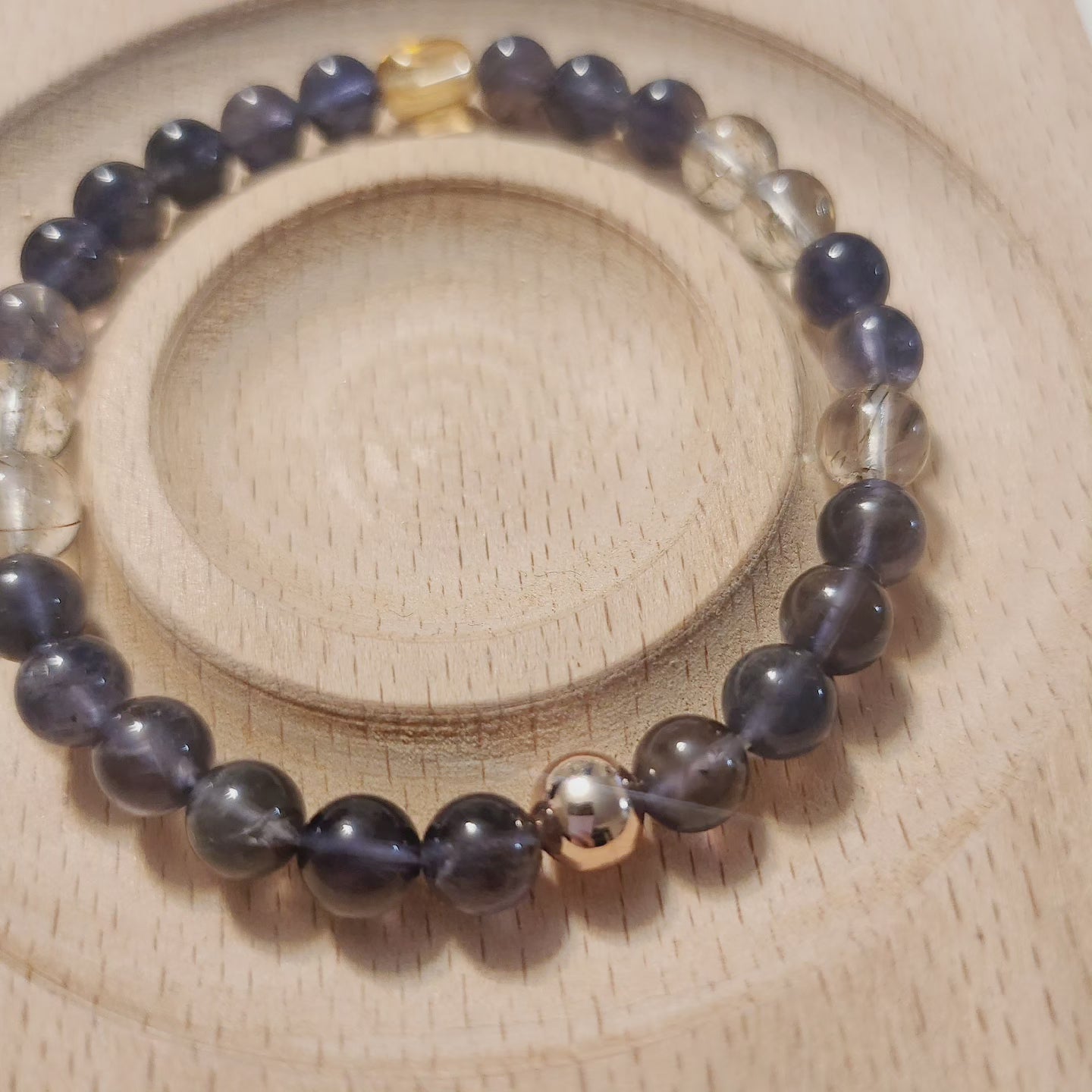 Handmade Crystal Bracelet- Night Sky