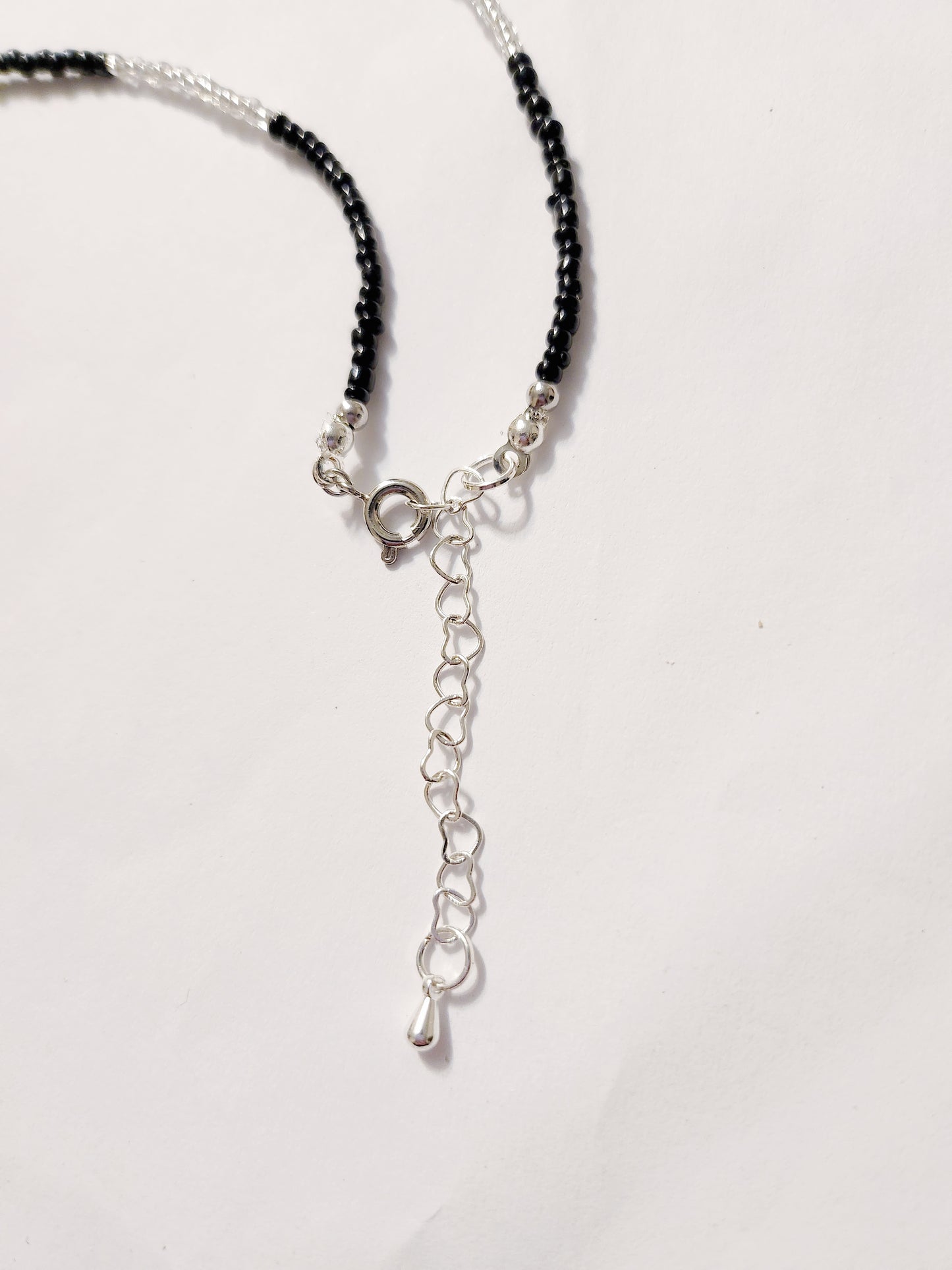 Handmade Pearls Necklace Crimson Heartstrings