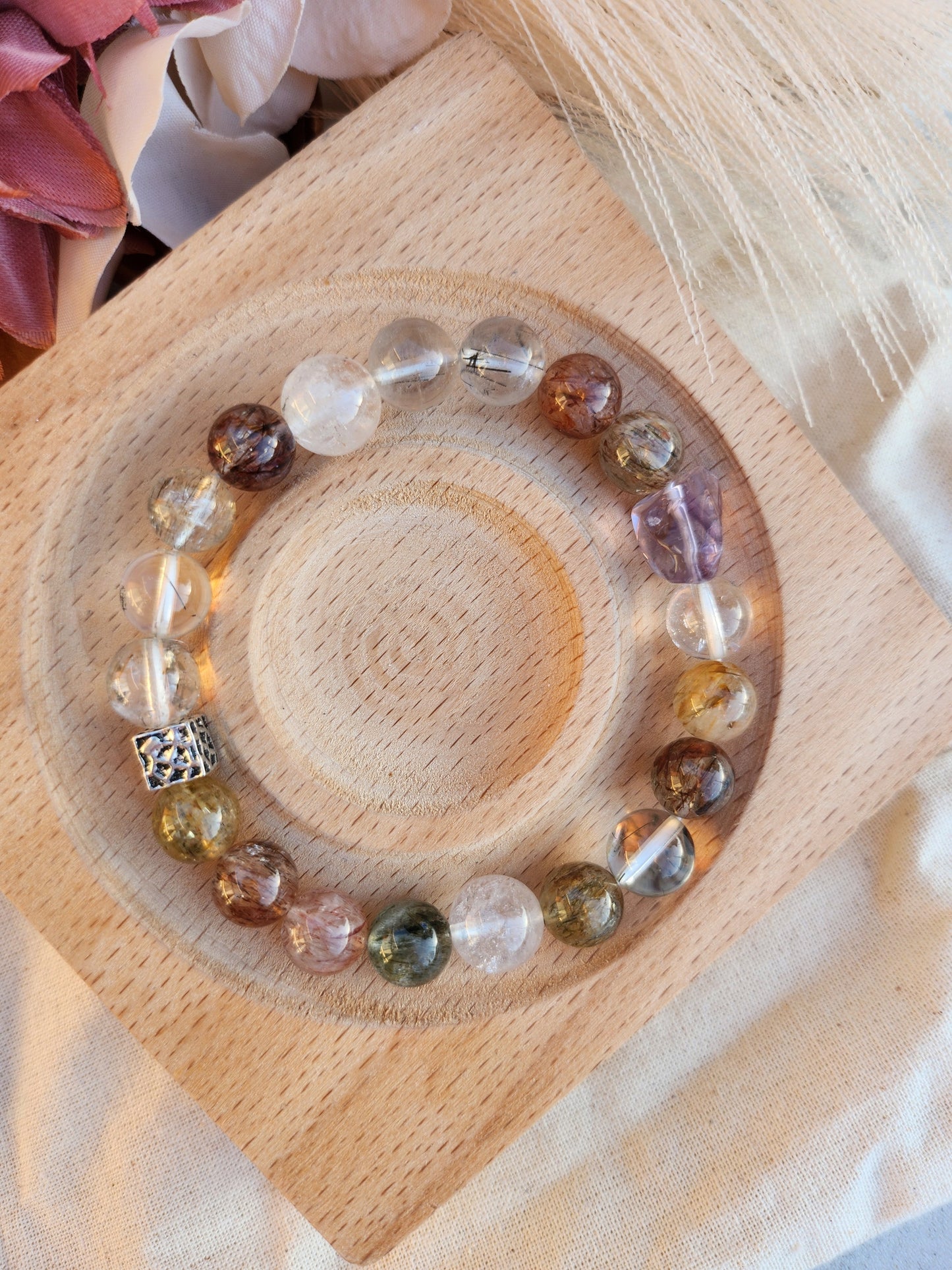 S925 Sterling Silver Handmade Crystal Bracelet-Coco Jelly