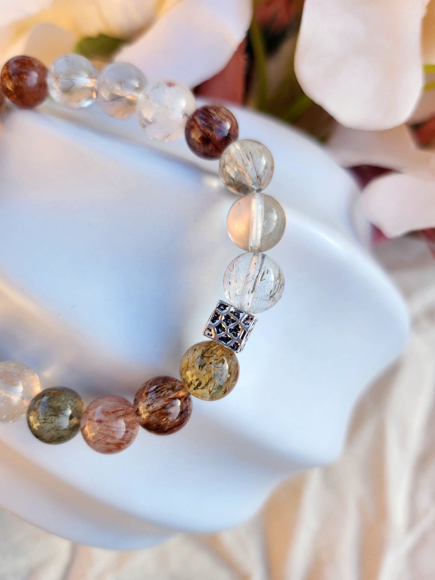 S925 Sterling Silver Handmade Crystal Bracelet-Coco Jelly