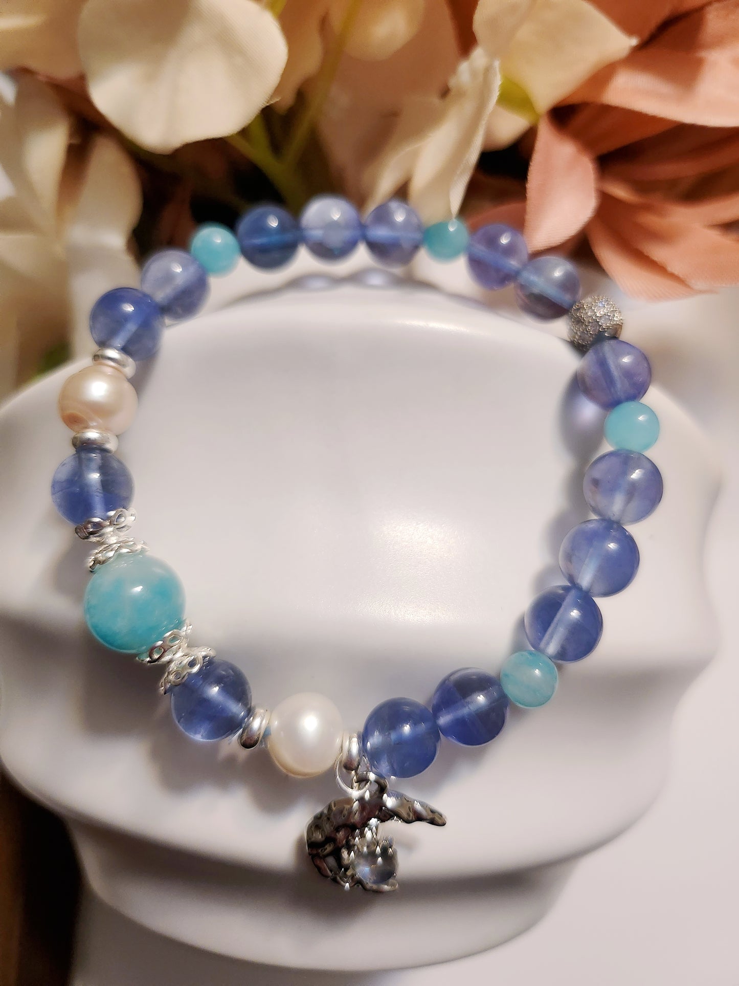 Handmade Crystal Bracelet- Santorini Holiday