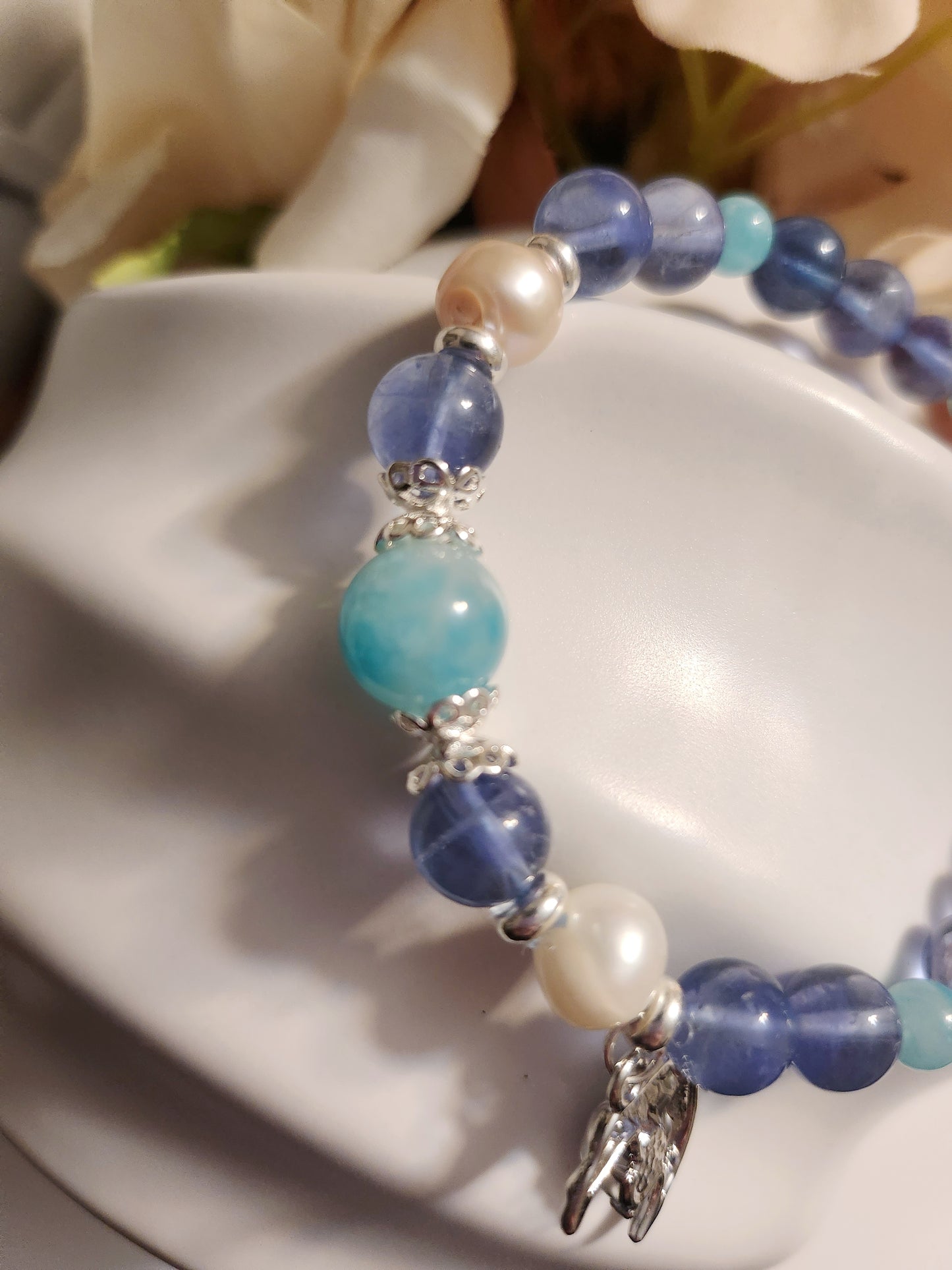 Handmade Crystal Bracelet- Santorini Holiday