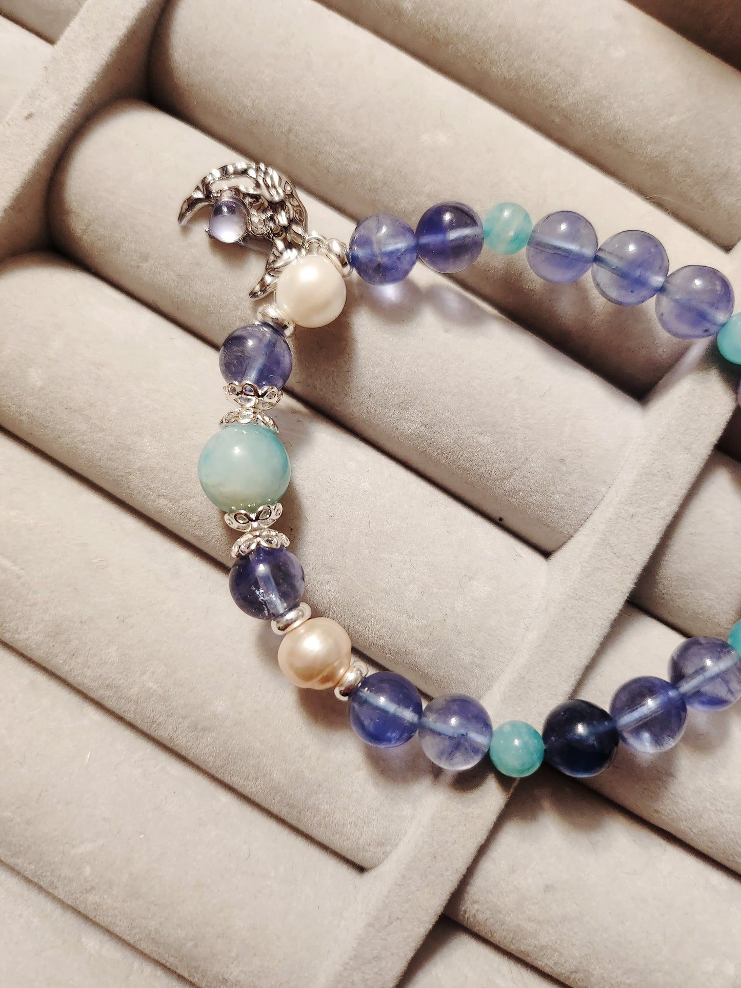 Handmade Crystal Bracelet- Santorini Holiday