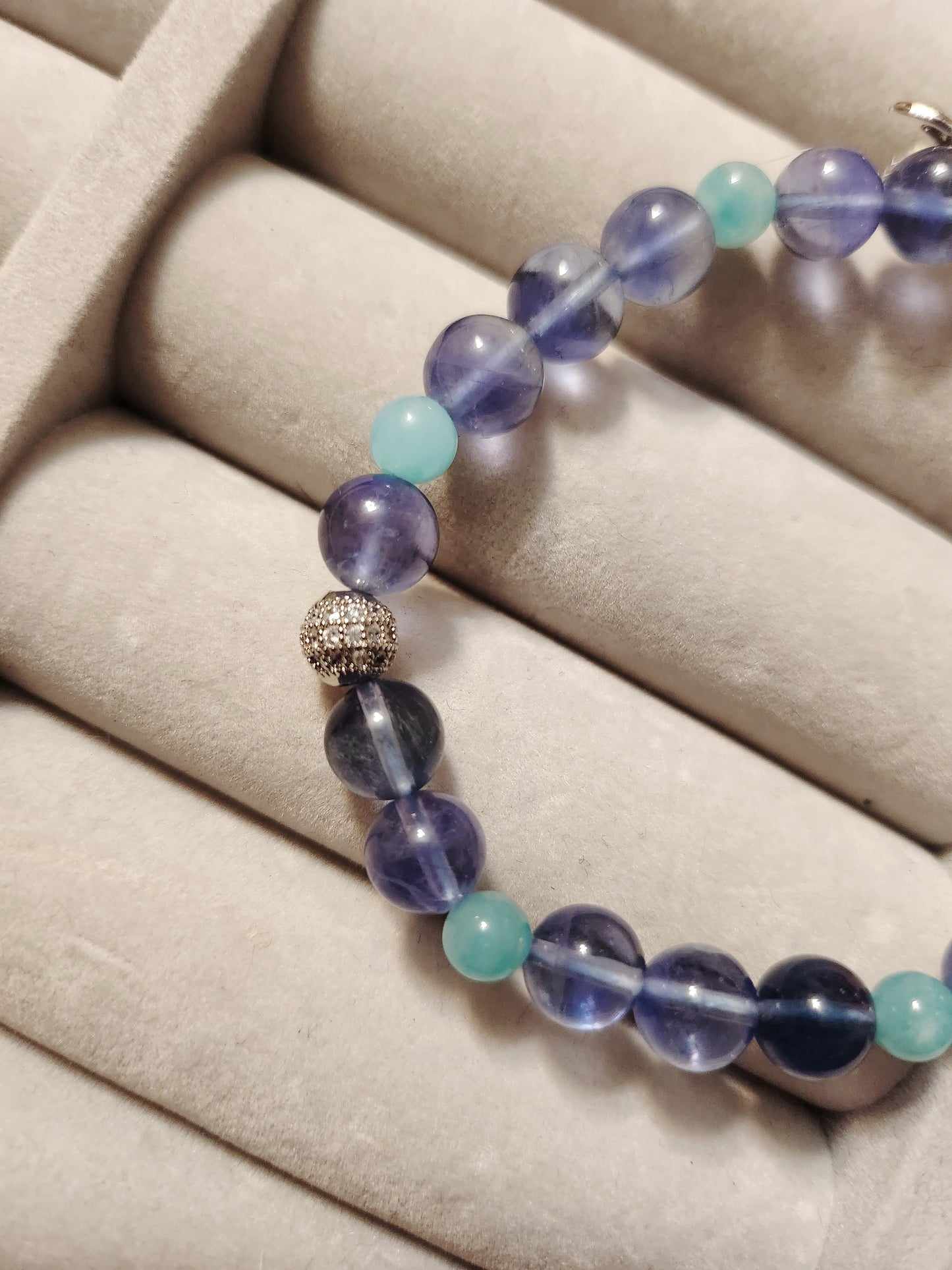 Handmade Crystal Bracelet- Santorini Holiday