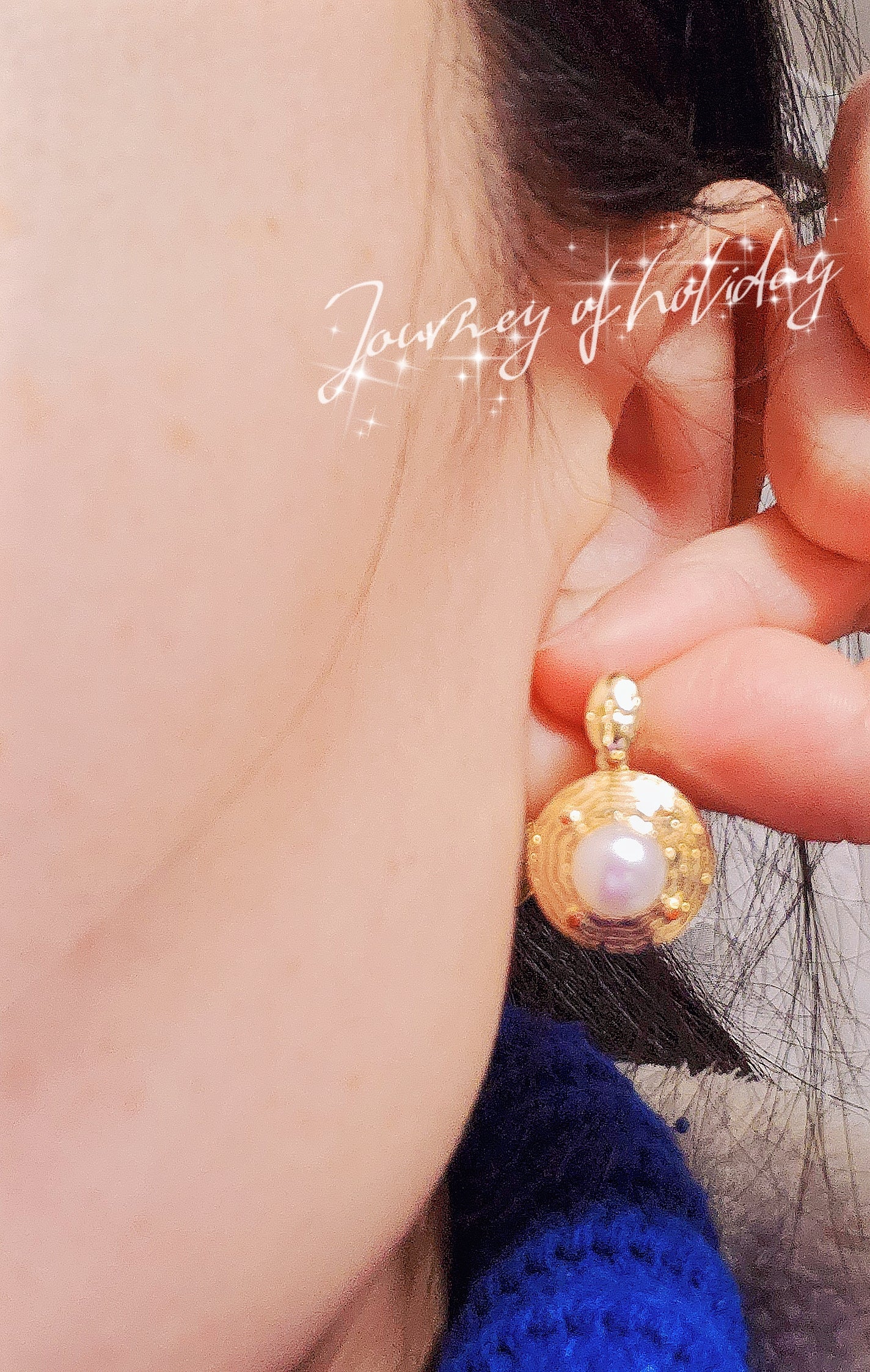 Freshwater Pearls 14K Gold Plated Earring