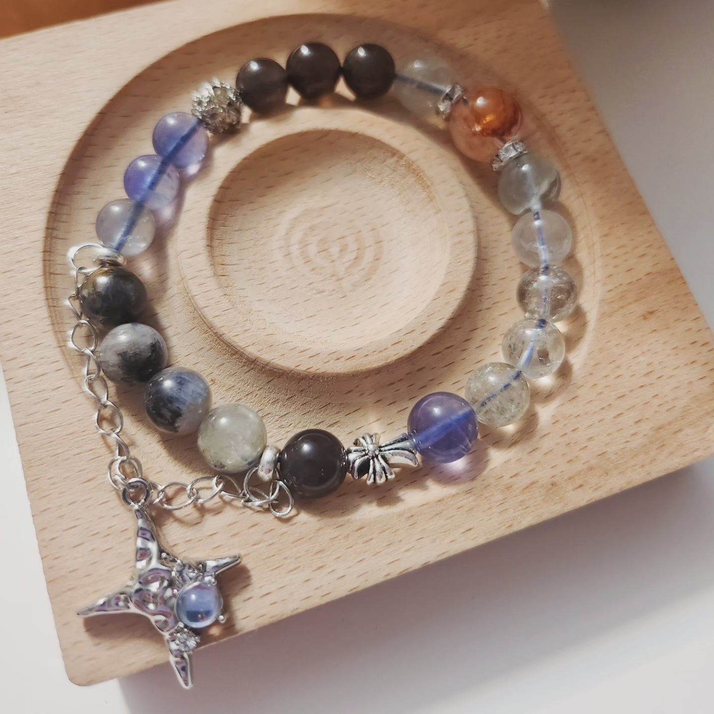 Handmade Crystal Bracelet- Solar Galaxy