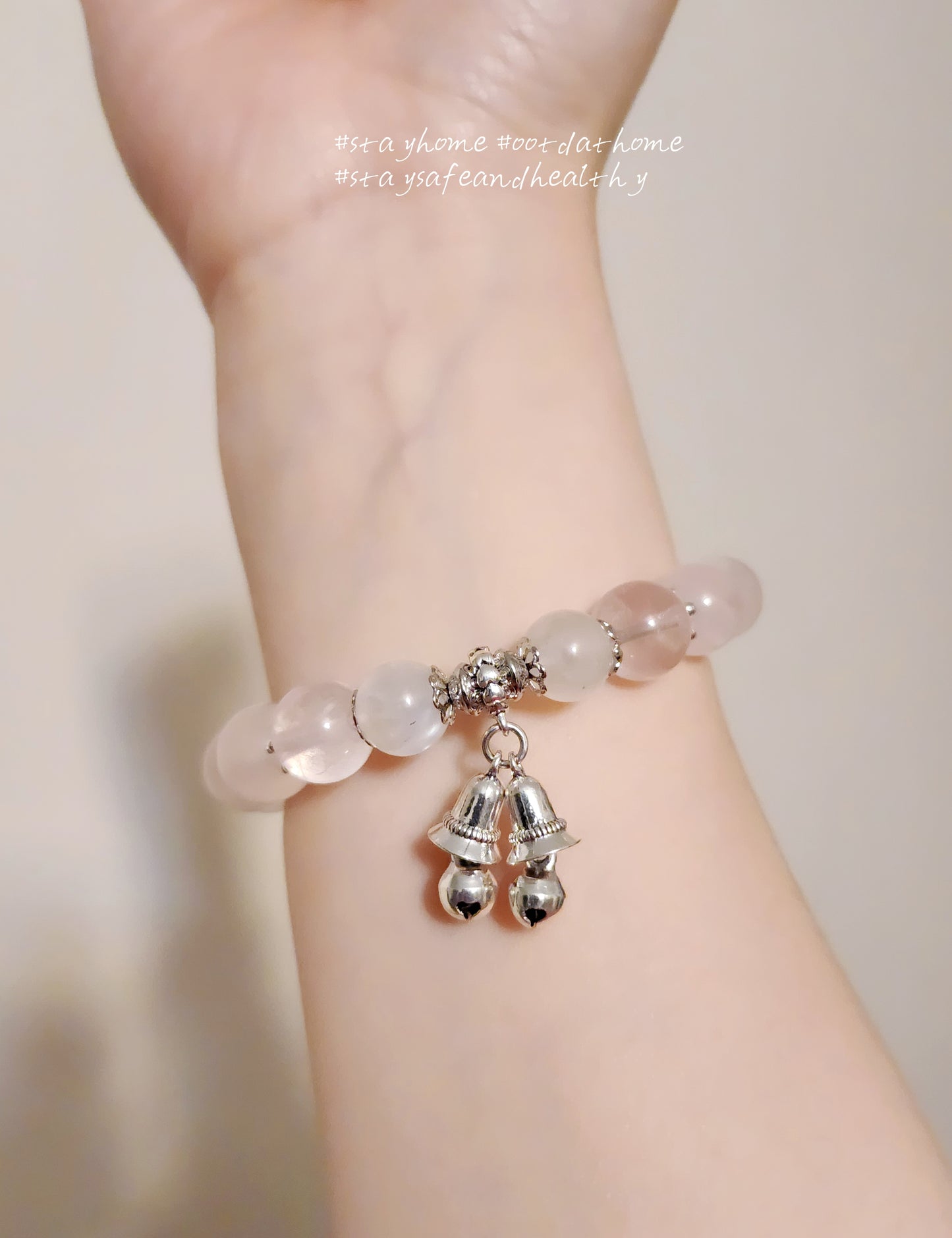 Handmade Crystal Bracelet Étoile Rose