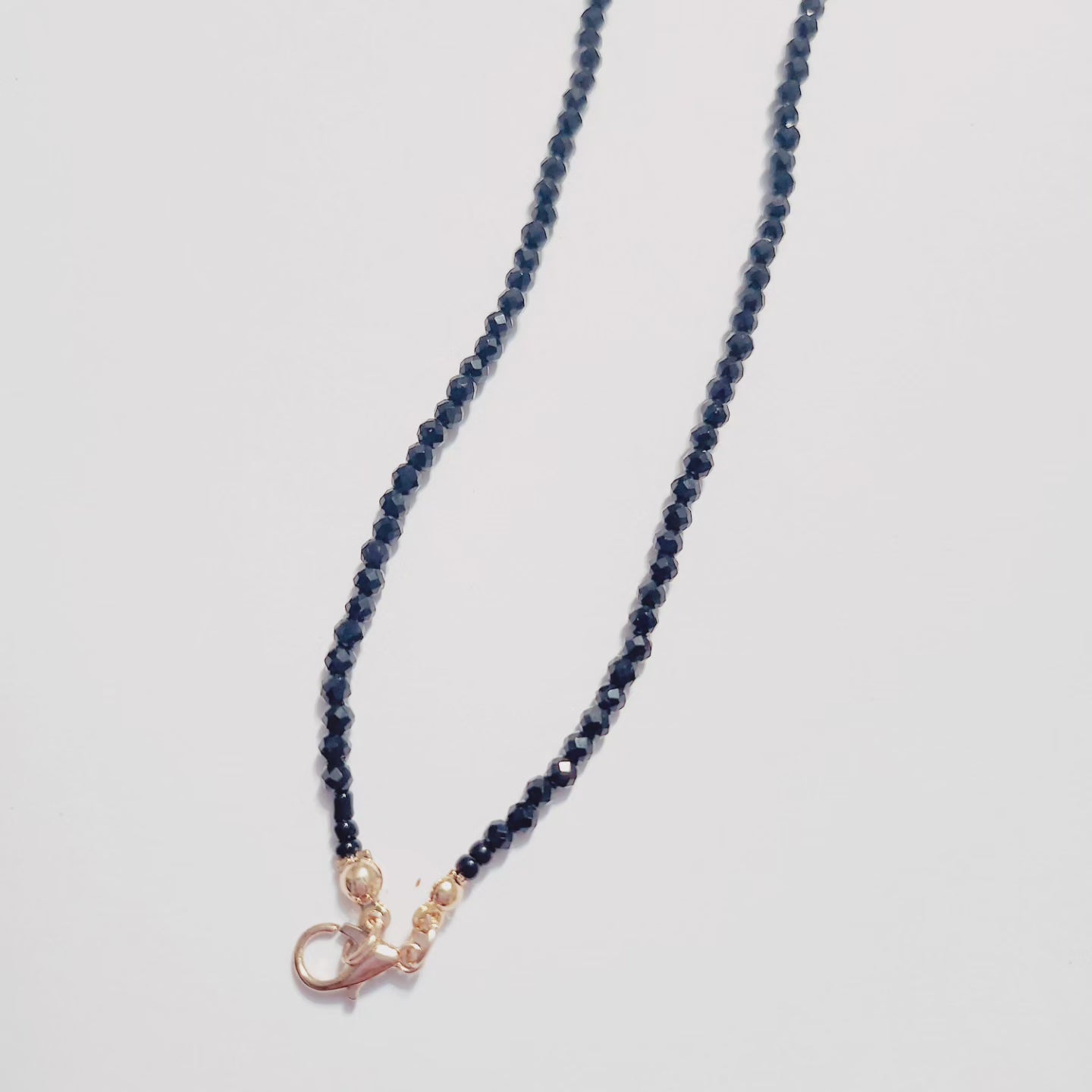 Handmade Crystal Necklace - Gilded Grace