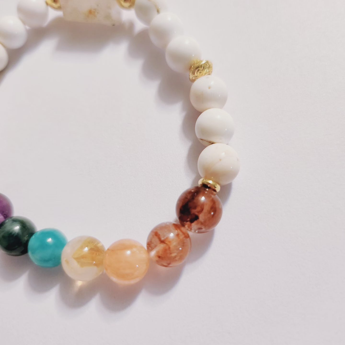 Handmade Crystal Bracelet Nature's Kaleidoscope