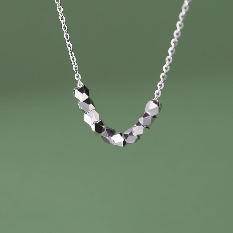 S925 Sterling Silver Sparkling Necklace