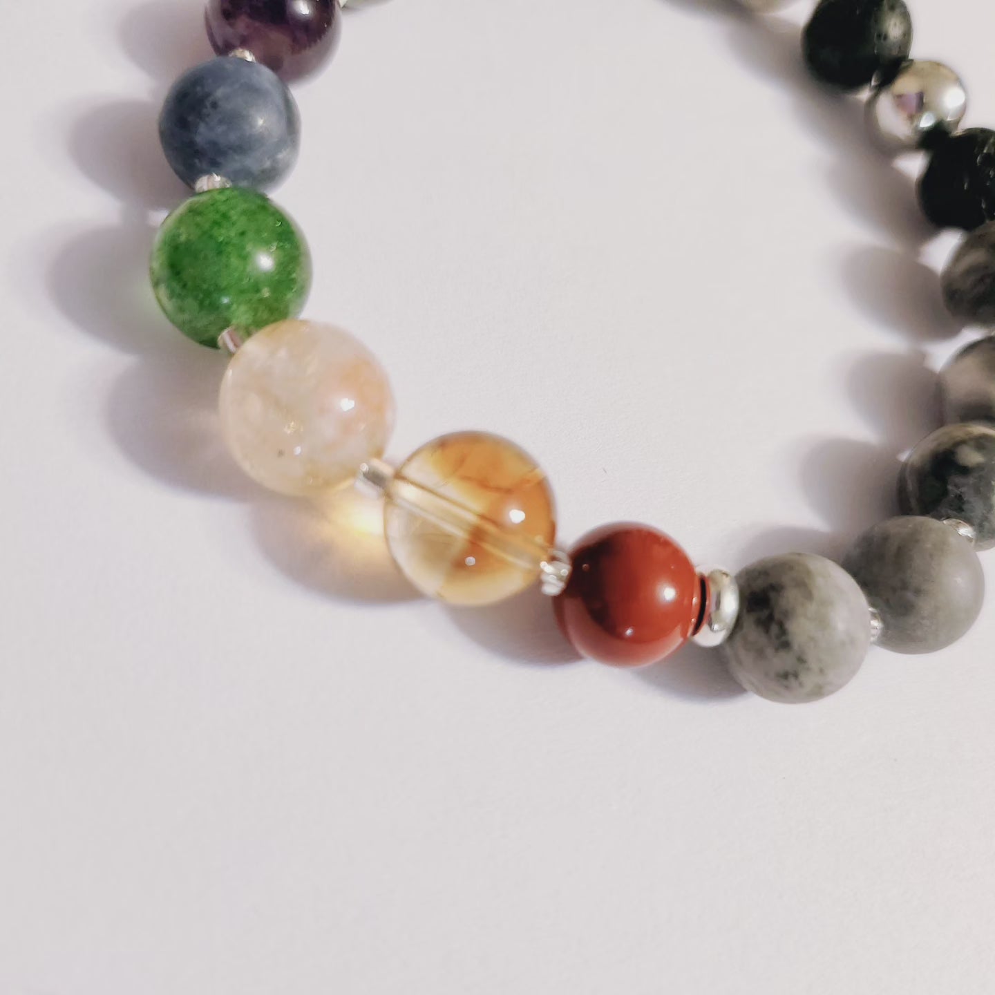 Handmade Crystal Bracelet Vibrant Spectrum
