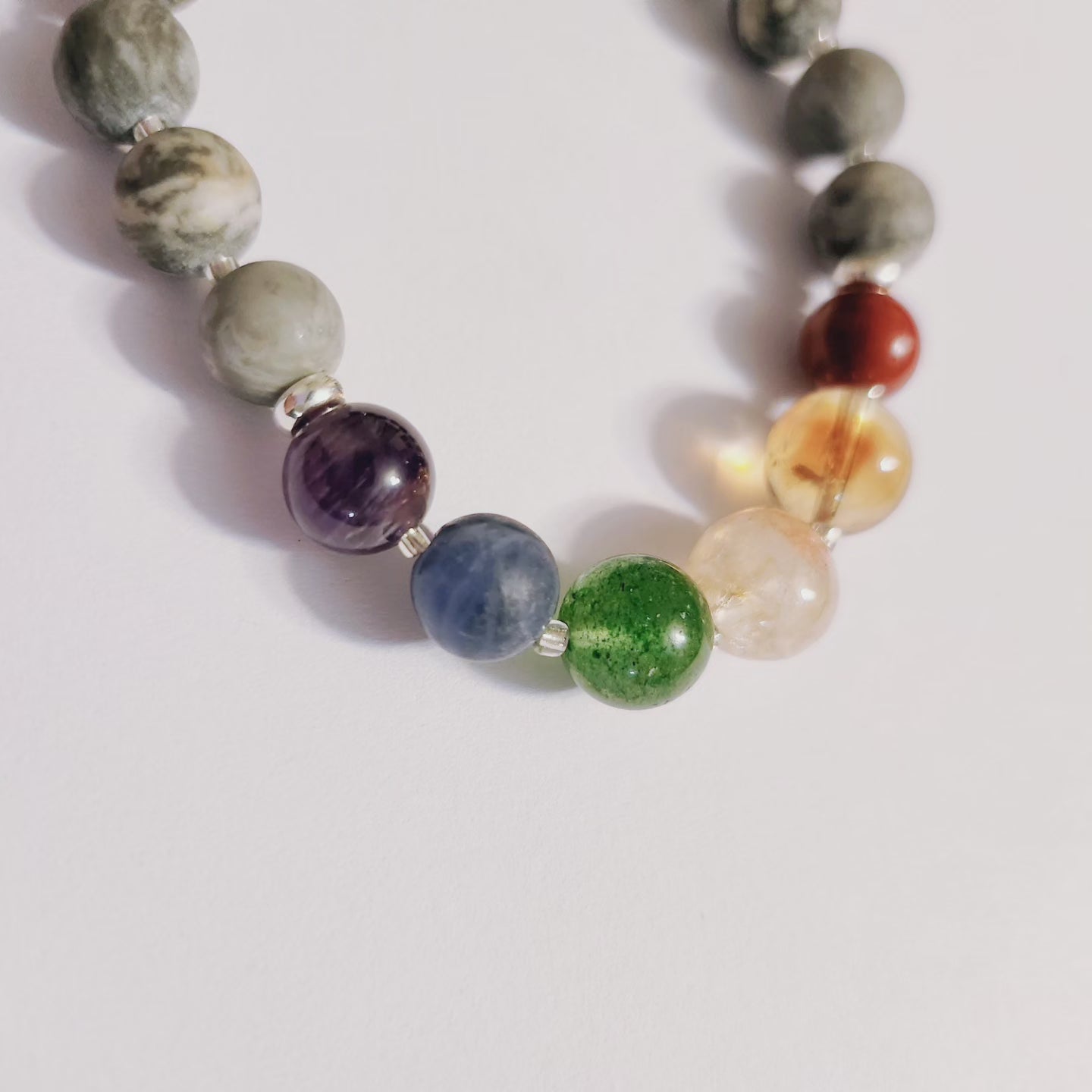 Handmade Crystal Bracelet Vibrant Spectrum