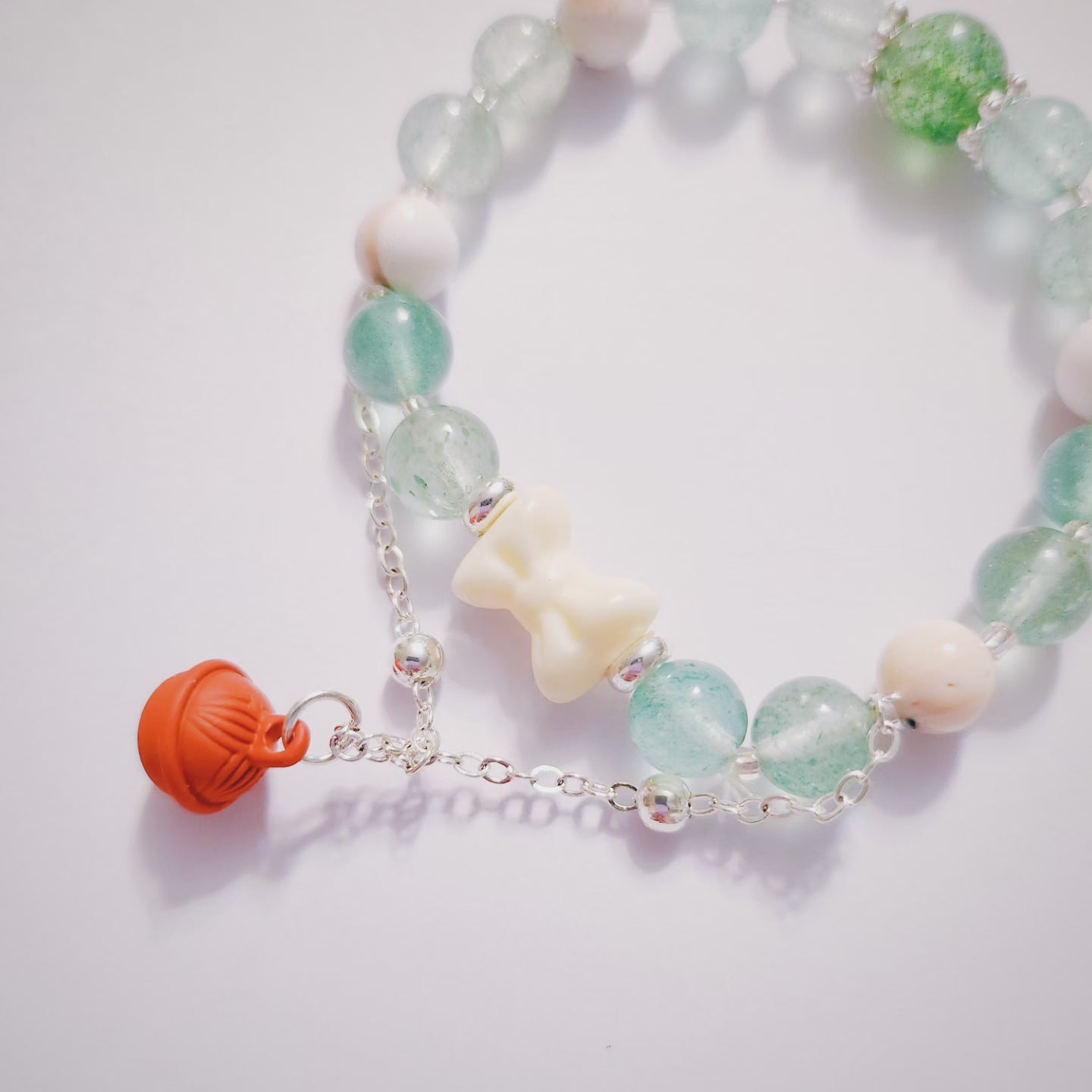 Handmade Crystal Bracelet- Festive Frost