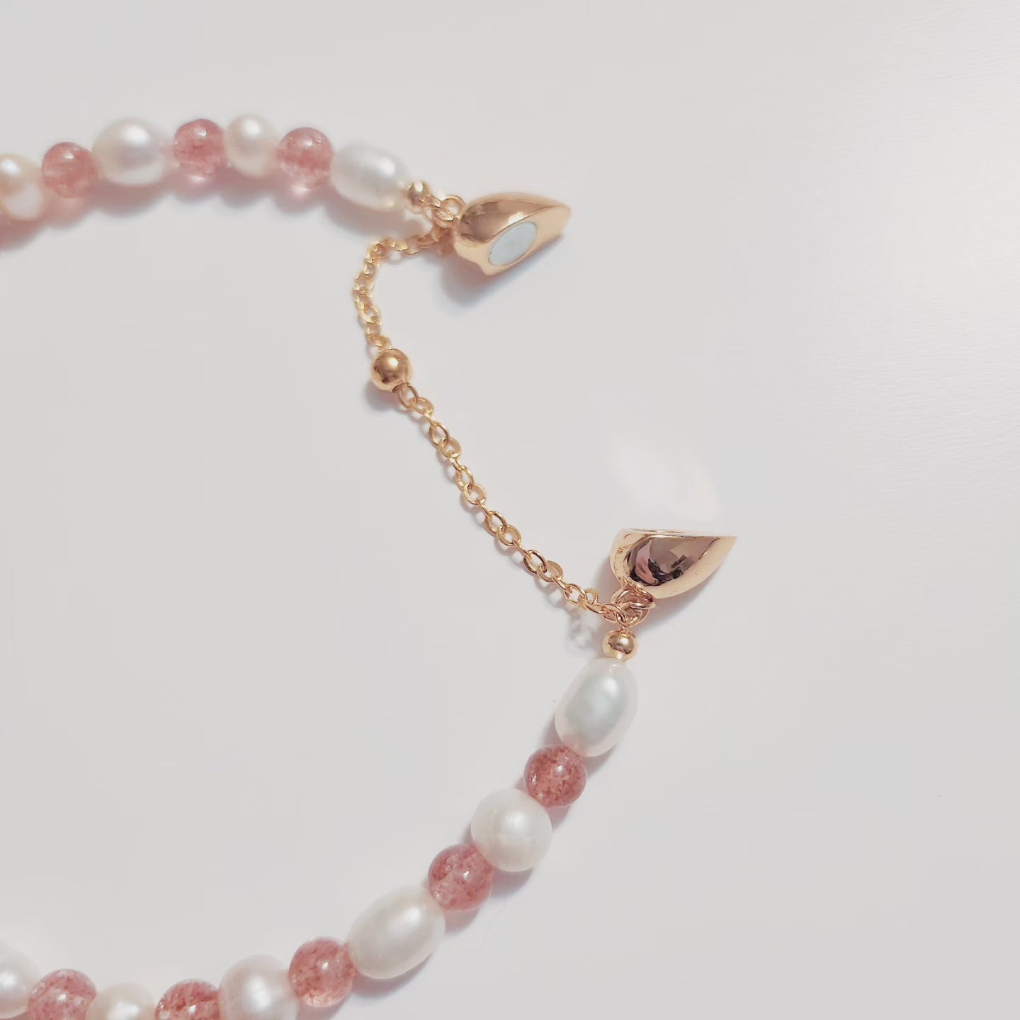Handmade Crystal Bracelet- Rose Birdsong