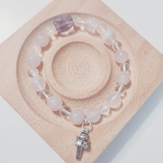 S925 SILVER Handmade Crystal Bracelet- Whiskered Love