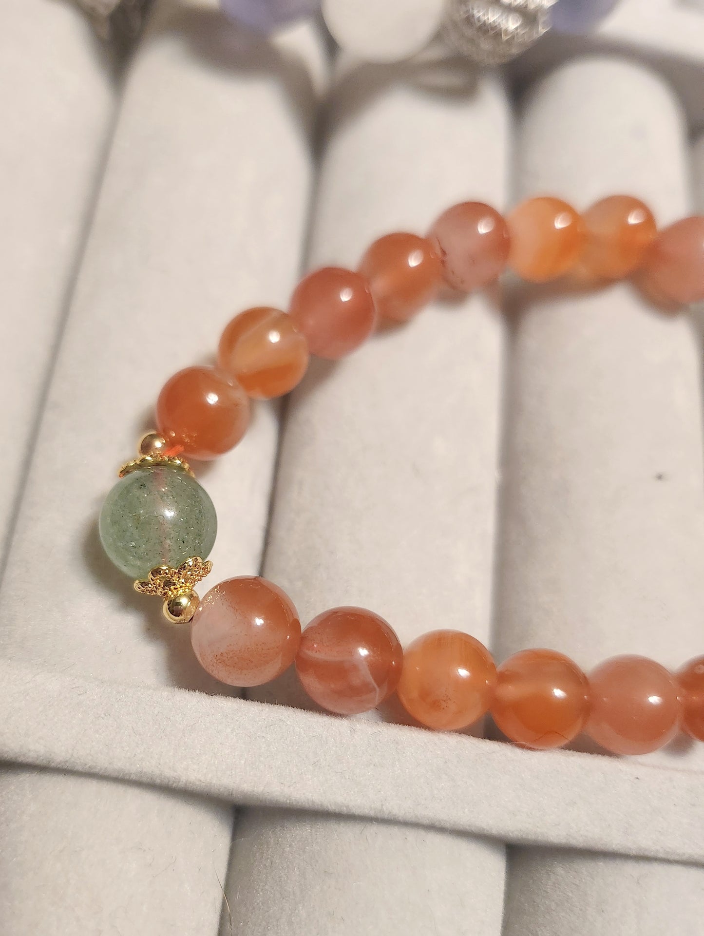 Handmade Crystal Bracelet- Autumn Blossom
