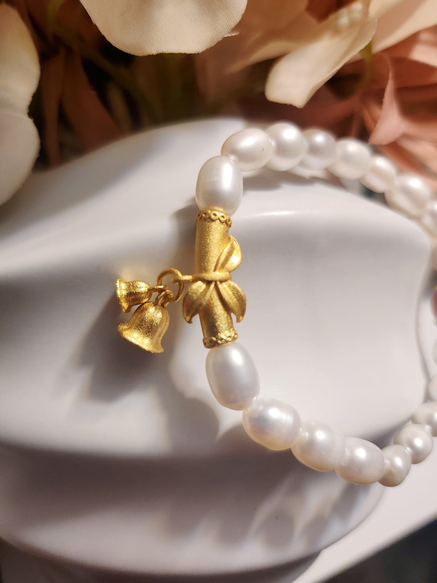 Handmade Crystal Bracelet - Pearl Collection