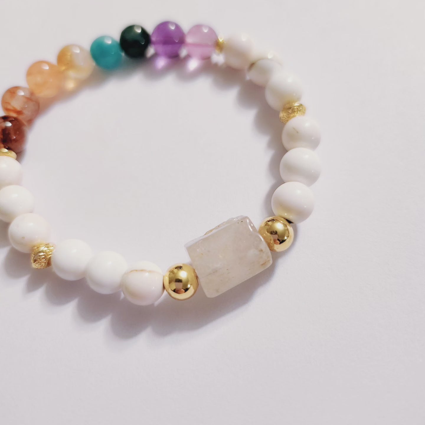 Handmade Crystal Bracelet Nature's Kaleidoscope