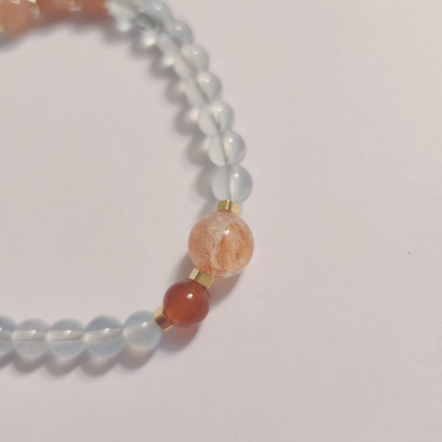Handmade Crystal Bracelet - Fanta Gelato