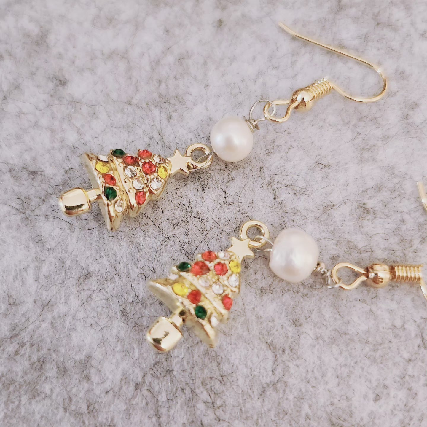 XMAS Tree Handmade Earring