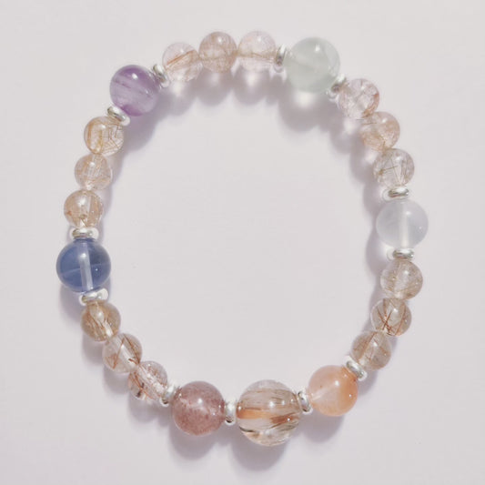 Handmade Crystal Bracelet- Candy Box