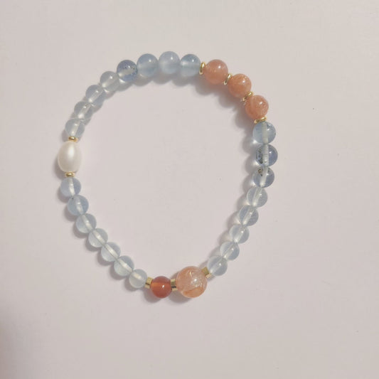 Handmade Crystal Bracelet - Fanta Gelato